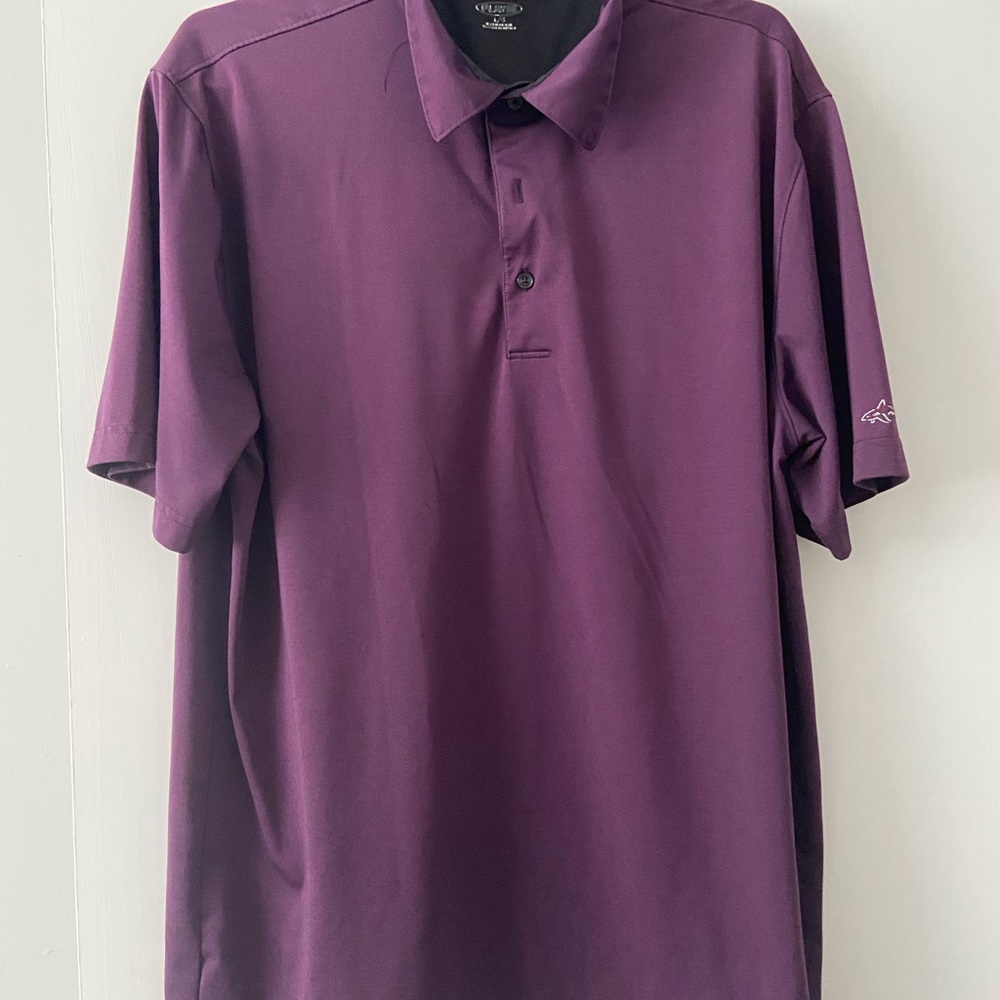 Greg Norman golf polo shirt Size Large